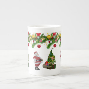 Porcelana Caneca de Natal, Elf, Feliz Natal