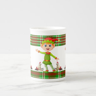 Porcelana Caneca de Natal, Elf, Feliz Natal