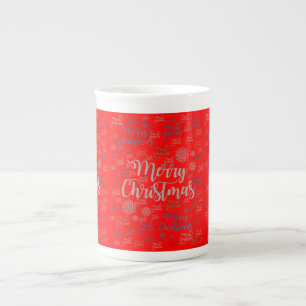 Porcelana Caneca de Natal, Feliz Natal