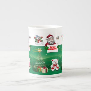 Porcelana Caneca de Natal, Feliz Natal