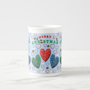 Porcelana Caneca de Natal, Feliz Natal