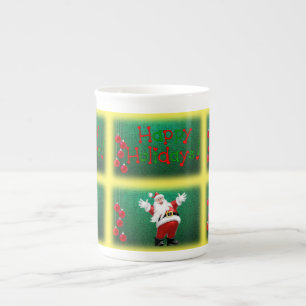 Porcelana Caneca de Natal, Felizes Festas