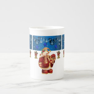 Porcelana Caneca de Natal, Neve, Feliz Natal