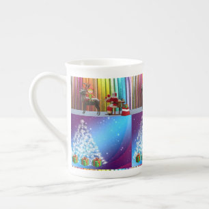 Porcelana Caneca de Natal, Papai Noel, Feliz Natal