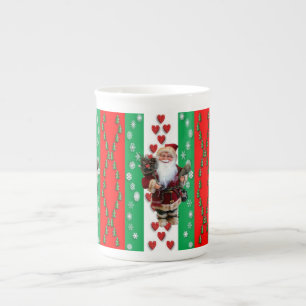 Porcelana Caneca de Natal, Papais noeis