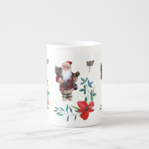 Porcelana Caneca de Natal, Papais noeis