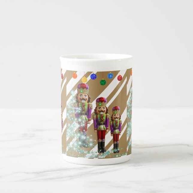 Porcelana Caneca de Natal, Soldado (Frente)