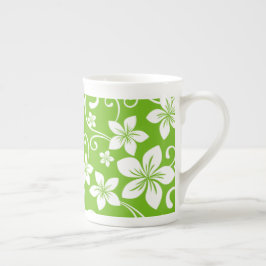 PORCELANA CANECA DE OSSO CHINA AZUL HAWAÍ (LIMA)