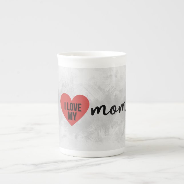Porcelana Caneca de presente do dia das mães (Frente)