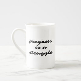 Porcelana Caneca de Progresso Especial