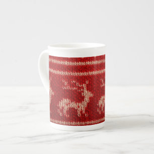 Porcelana Caneca de suor de Natal feia
