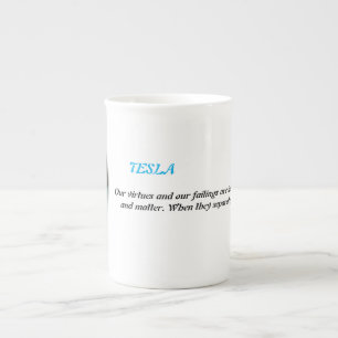 PORCELANA CANECA DE TESLA
