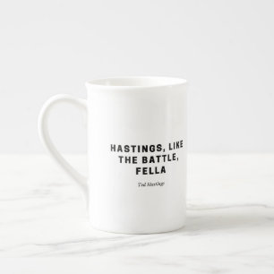 Porcelana Caneca engraçada - citações de Ted Hastings do