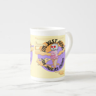 Porcelana Caneca Especial de Favorito de Sorvete Mikitiez