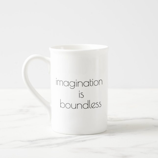 Porcelana Caneca Especial de Imaginação (Esquerda)