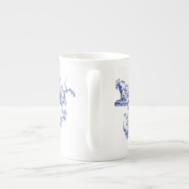 Porcelana Caneca fina de China (Traseira)
