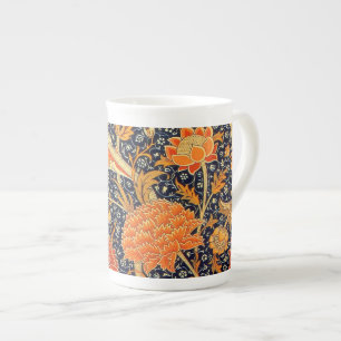 Porcelana Caneca floral de China de osso de William Morris