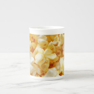 Porcelana Caneca temática de pipoca com manteiga