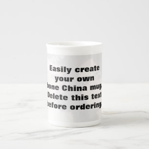 Porcelana Criar facilmente sua própria caneca de China de