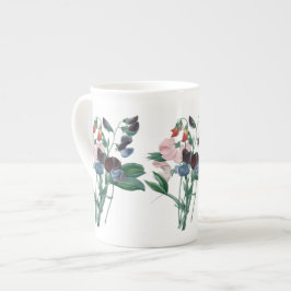 Porcelana Ervilhas doces pela caneca botânica de China de