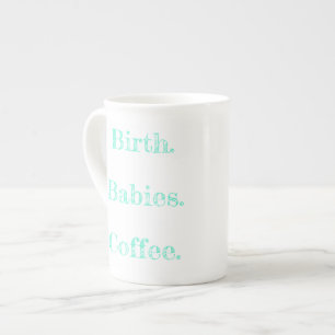 Porcelana O trabalho do nascimento é a MELHOR caneca de caf