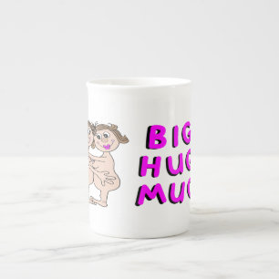 Porcelana Uma Caneca de Abraço Grande para Casal