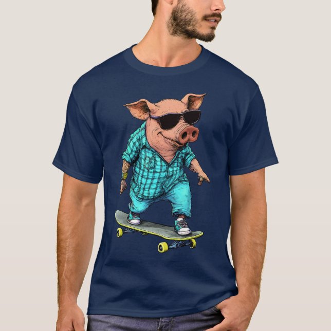 Porco De Pé - Camisa De Porco (Frente)