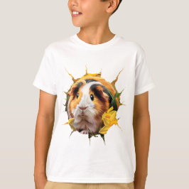 Porco-guineense entre Daffodils T-Shirt