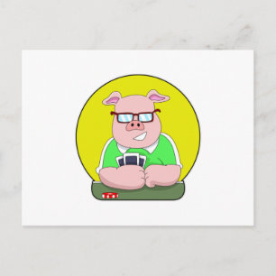 Porco no pôquer com cartões