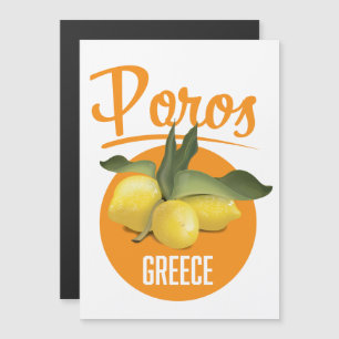 Pôros Grécia pôster de viagem Arte Impressa
