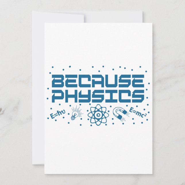 Porque a Física é engraçada (Frente)