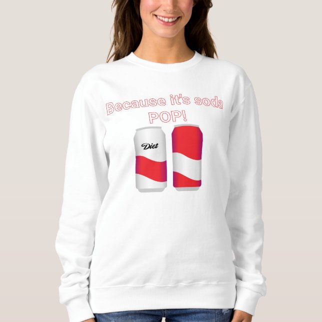 Porque é Pop de soda, camiseta (Frente)