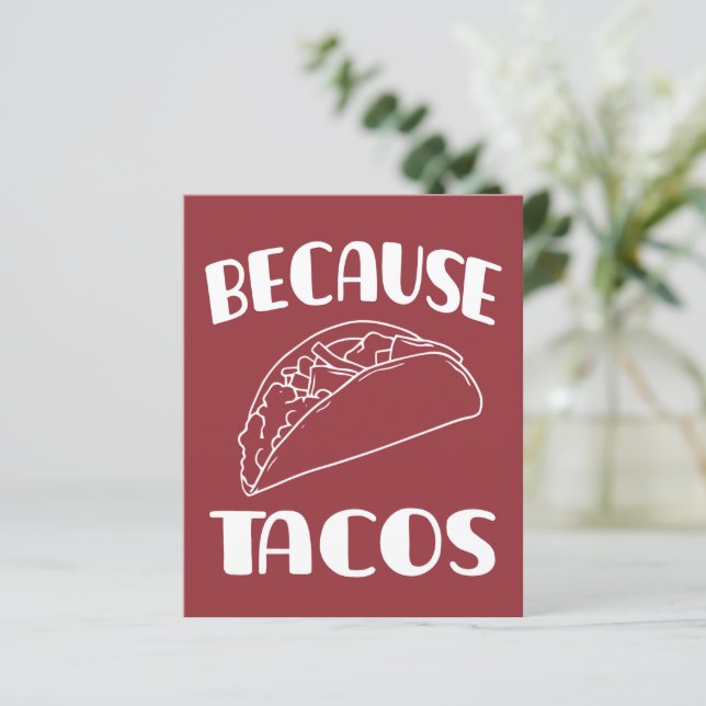 Porque os Tacos (Em pé/Frente)