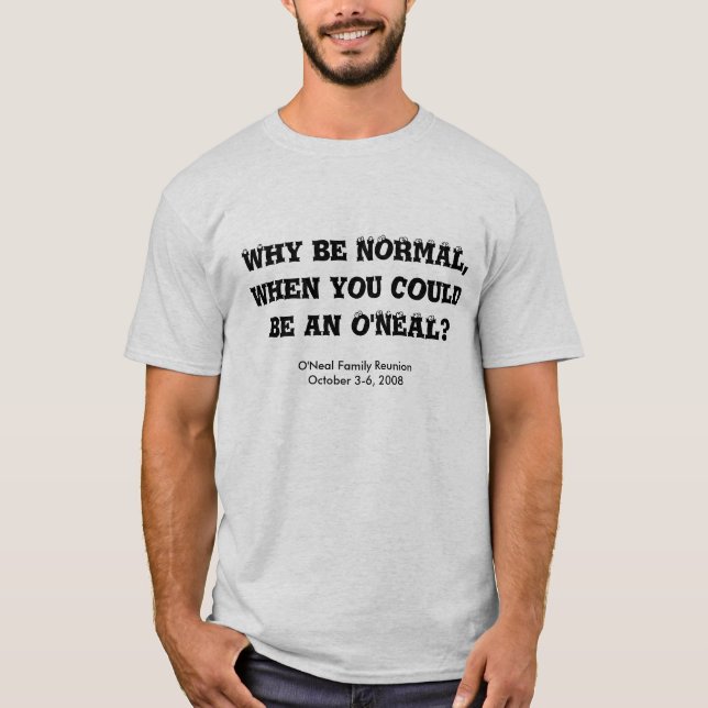 Porque seja camisa NORMAL da reunião (Frente)
