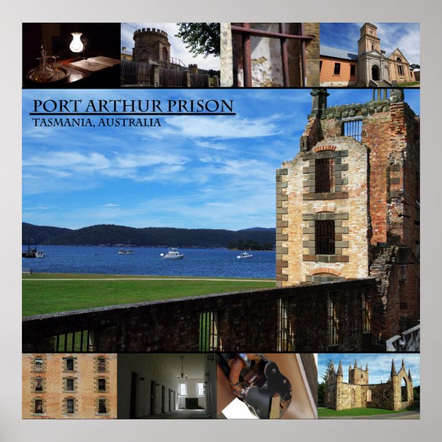 Port Arthur Prison Poster (Frente)