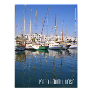 Port el Kantaoui Marina Boats Tunísia Fotografia
