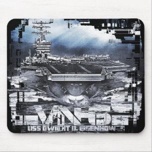 Porta-aviões Dwight D. Eisenhower Mousepad