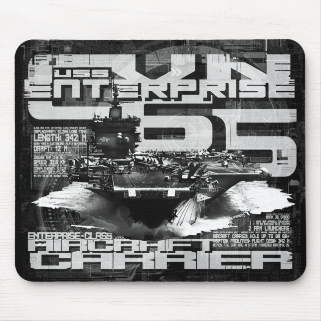Porta-aviões Enterprise Mousepad (Frente)