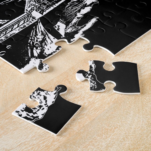 Porta-aviões Theodore Roosevelt Fuji quebra-cabeça (Lateral)