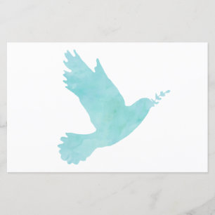 Porta Azul de Aquarela