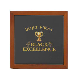 Porta-caneta Built From Black Excellence Legacy