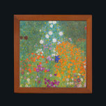 Porta-caneta Gustav Klimt - Jardim Flor<br><div class="desc">Jardim Flor - Gustav Klimt em 1905-1907</div>