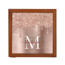 Monograma Elegante de Dissipador Luminoso Dourado