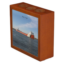 Porta-caneta organizador de mesa Roger Blough