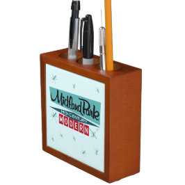 Porta-caneta Retro Moderno 1958