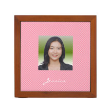 Rosa Marrom Bege Geométrico Personalizado
