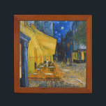 Porta-caneta Vincent van Gogh - Cafe Terrace à Noite<br><div class="desc">Cafe Terrace no Place du Forum na Noite - Vincent van Gogh,  1888</div>