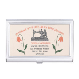 Porta Cartao Vintage Sewing Machine Tailor