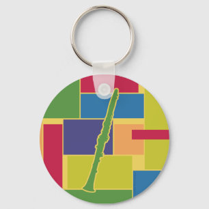 Porta-chaves Clarinet Colorblocks