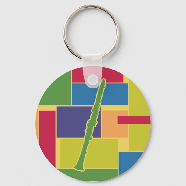 Porta-chaves Clarinet Colorblocks (Frente)